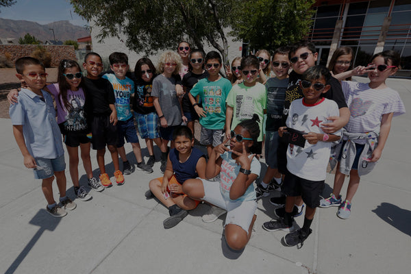 Tom Lea students in Love Glasses